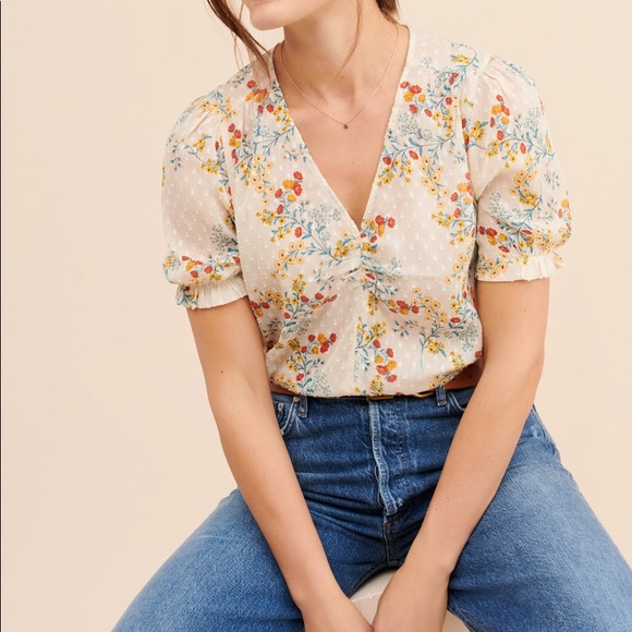 dRA Tops - Grant Floral Top